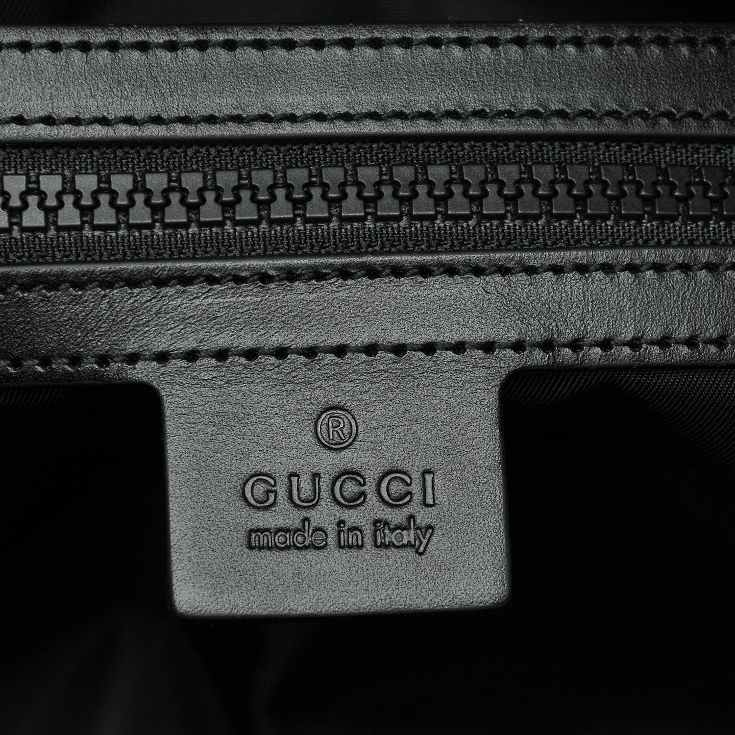 Gucci Technical Canvas Duffle Bag Black 5 of 6