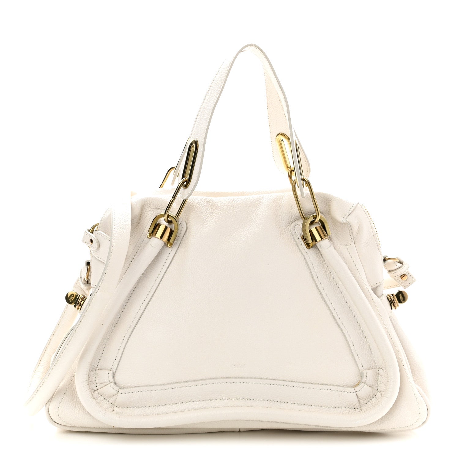 Chloe Calfskin Medium Paraty Cream 1 of 11