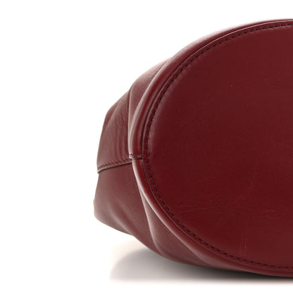 Bottega Veneta Nappa Drop Bucket Bag Bordeaux 9 of 10