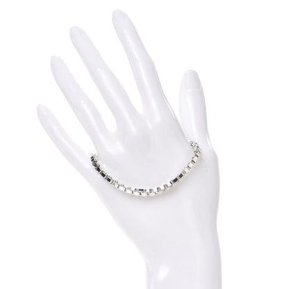 Tiffany Sterling Silver 4mm Venetian Link Bracelet 2 of 5