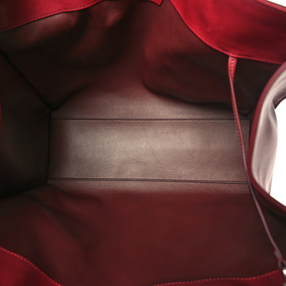 The Row Polished Saddle Calfskin Alexia Bag Amaranto 6 of 12