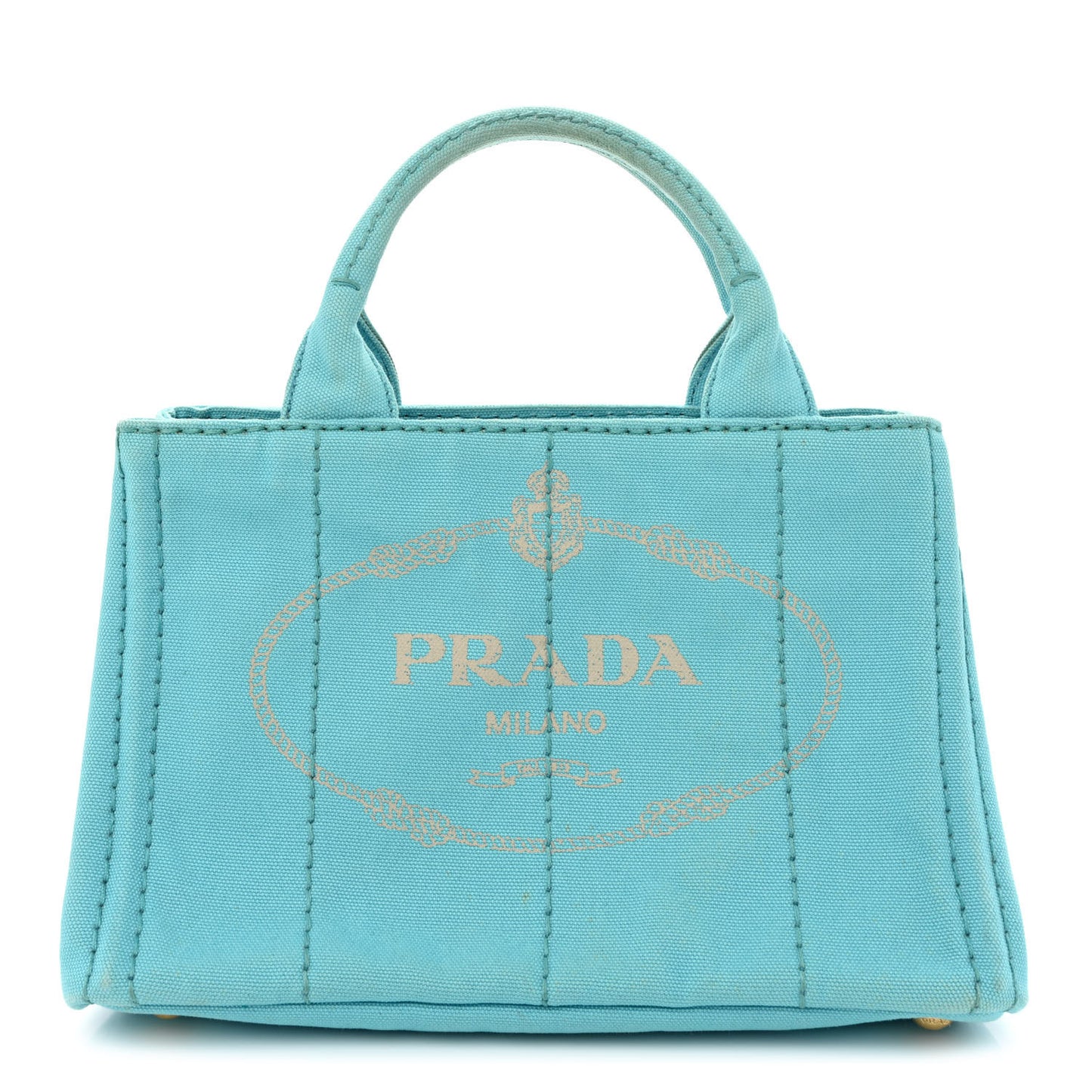 Canapa Small Logo Tote Blue