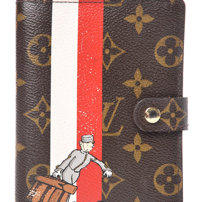 Louis Vuitton Monogram Groom Small Ring Agenda Cover Red 8 of 8