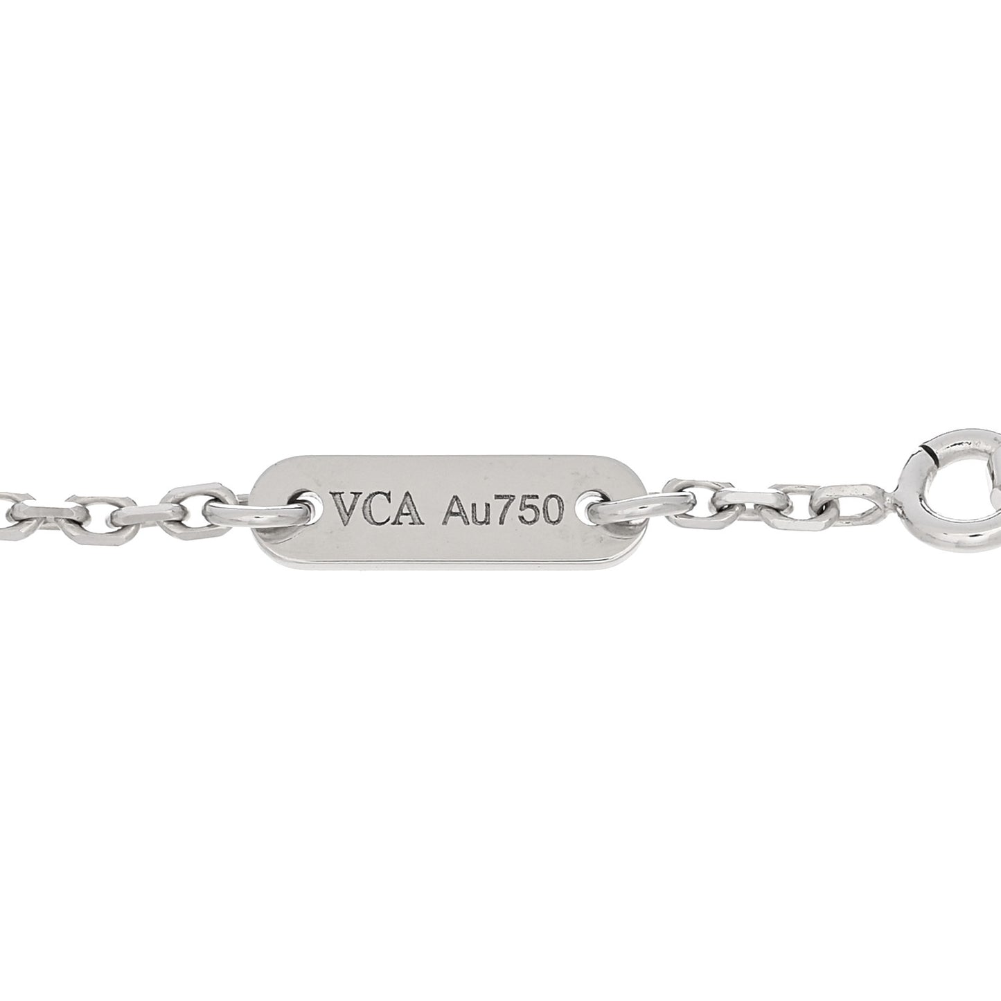 18K White Gold Diamond Mini Frivole Pave Bracelet