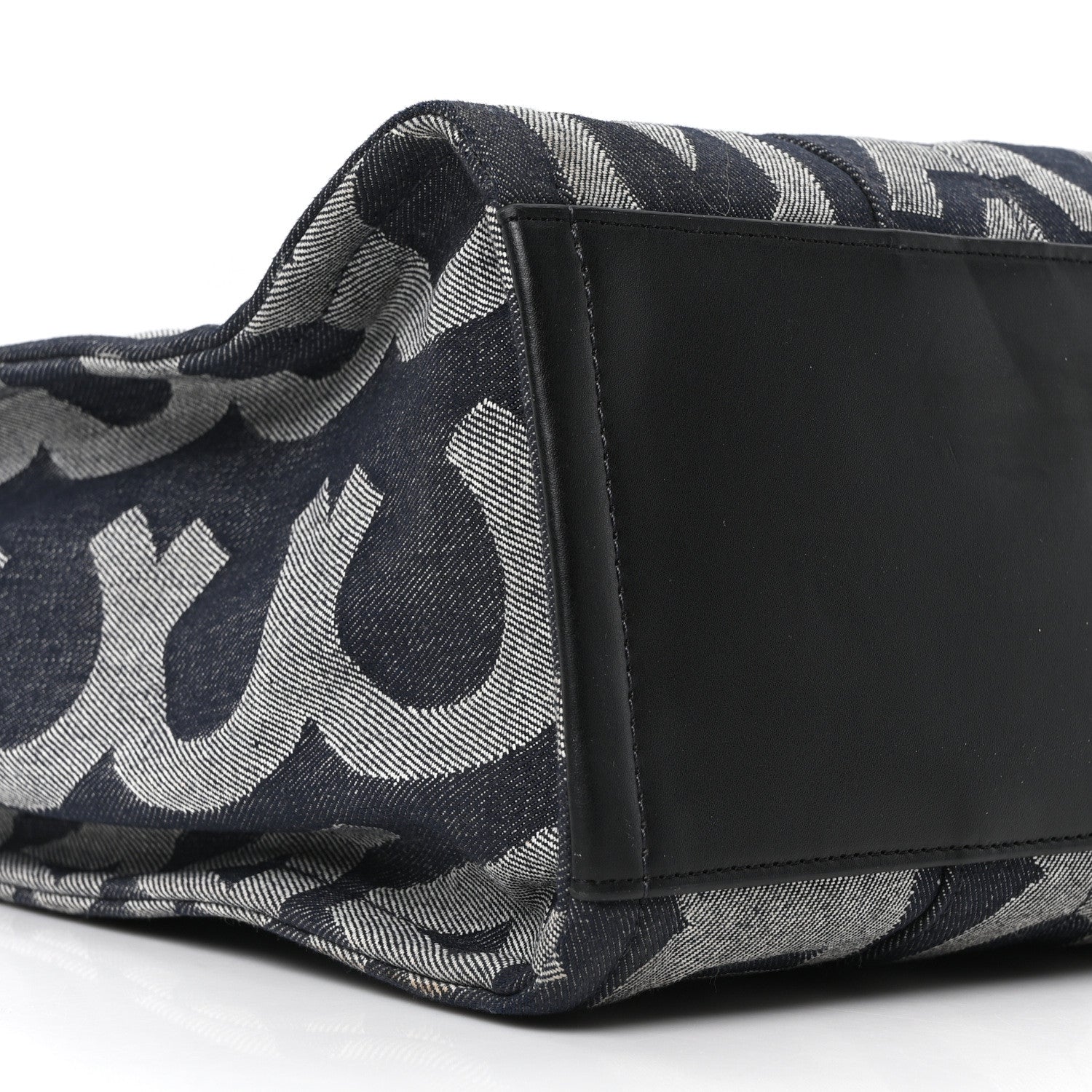 Marc Jacobs Denim Jacquard Large The Monogram Tote Bag Denim Blue 9 of 10