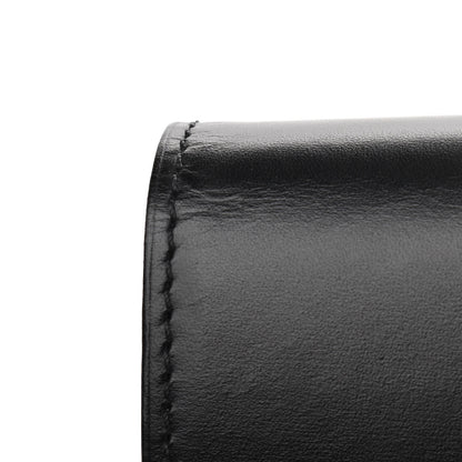 Louis Vuitton Calfskin Chain Louise MM Black 8 of 11