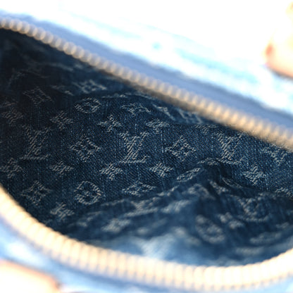 Louis Vuitton Monogram Denim Nano Speedy Blue 5 of 10