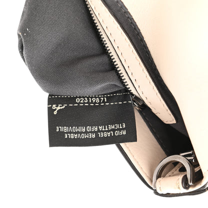 Fendi Vitello Dolce Lace Up Baguette Camelia 8 of 11