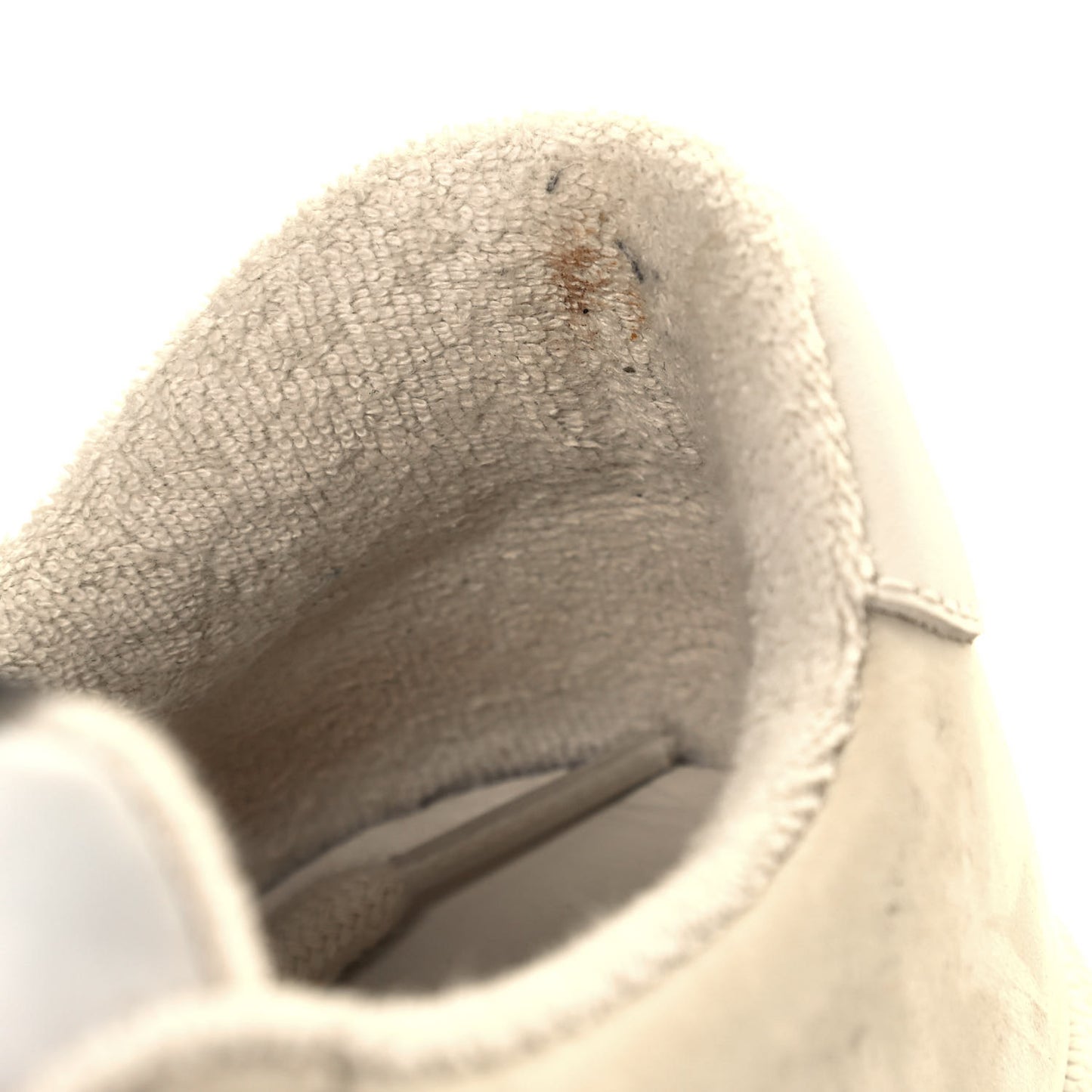 Nylon Nubuck Web Womens Screener Sneakers 37.5 Mystic White Dusty Milk