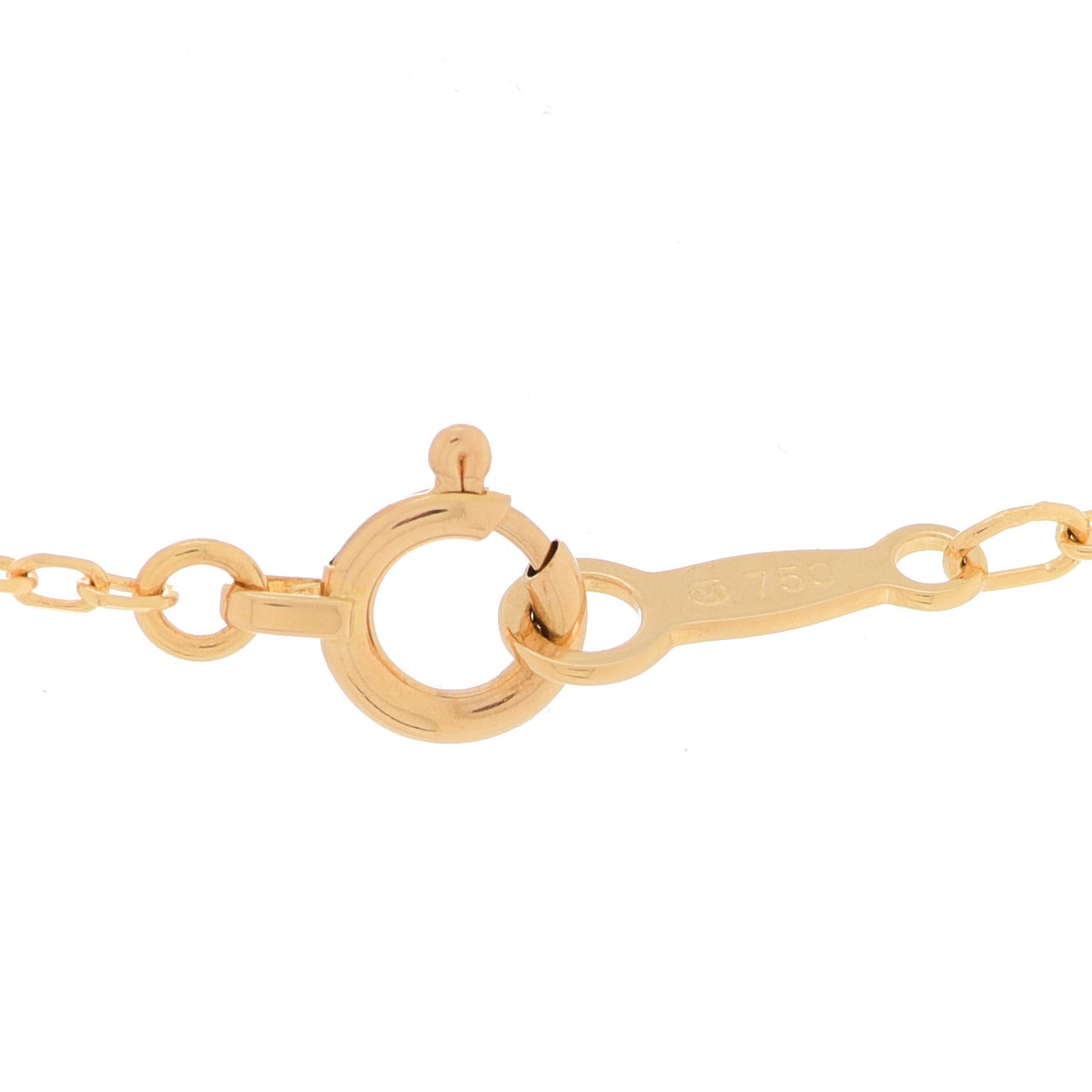 18K Yellow Gold Akoya Pearl 8mm Single Pendant Necklace