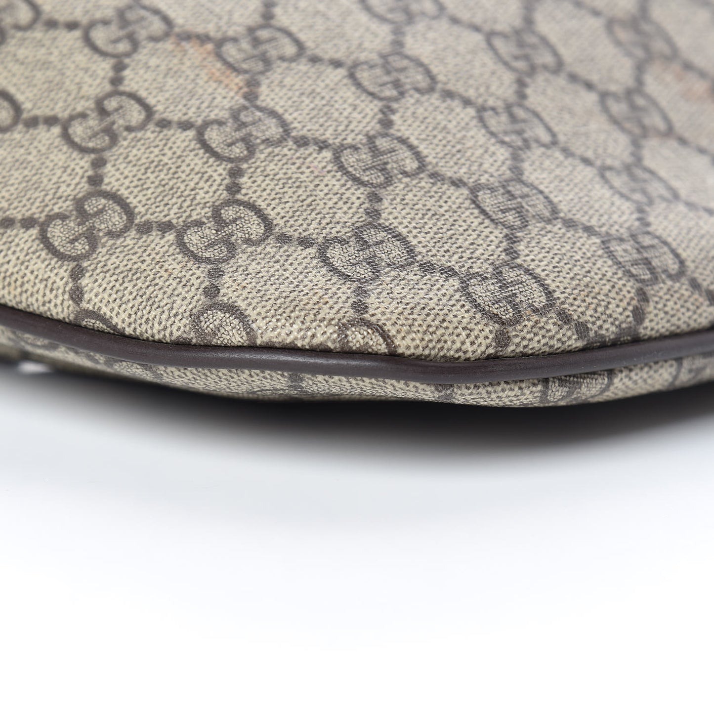 GG Plus Monogram Belt Bag Dark Brown