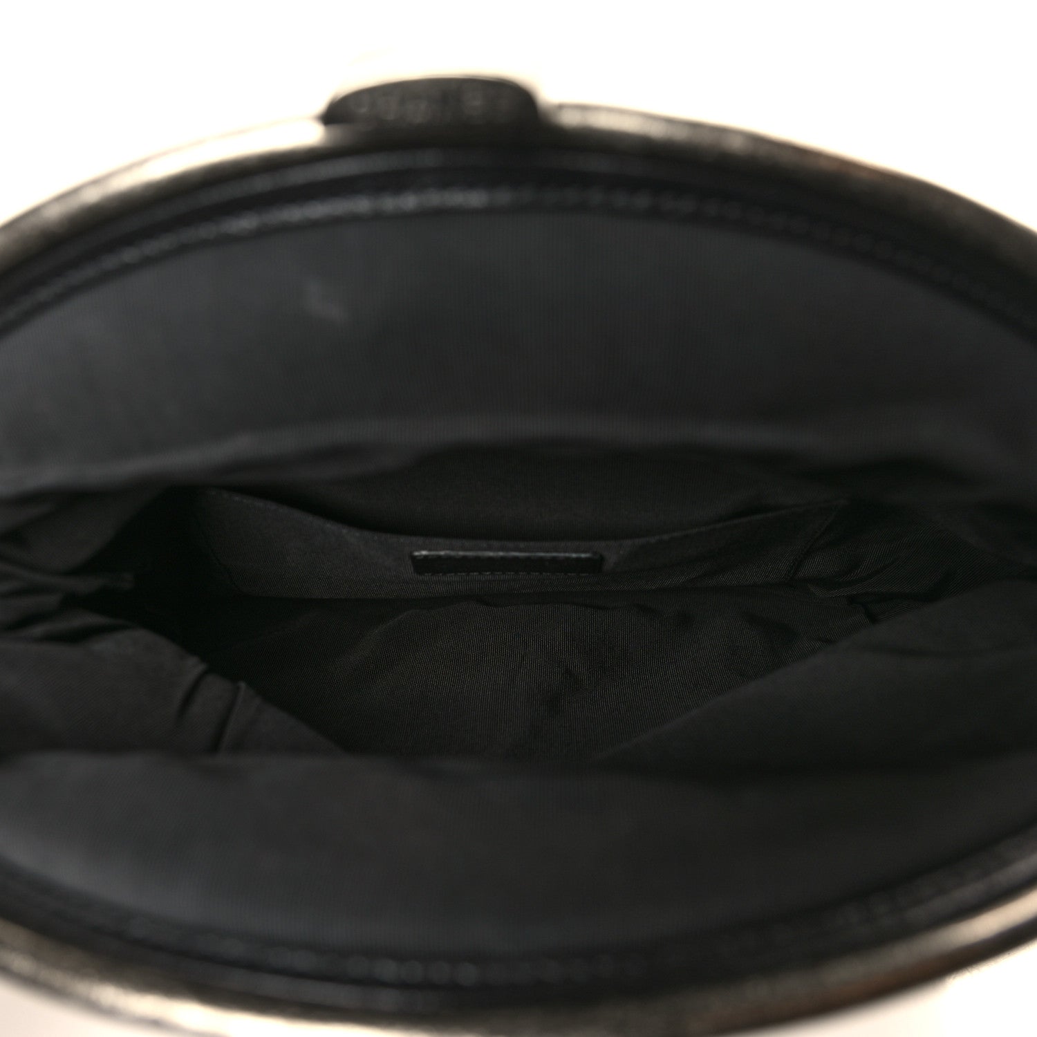 Chanel Lambskin Quilted Frame Clasp Flap Clutch Black 6 of 10