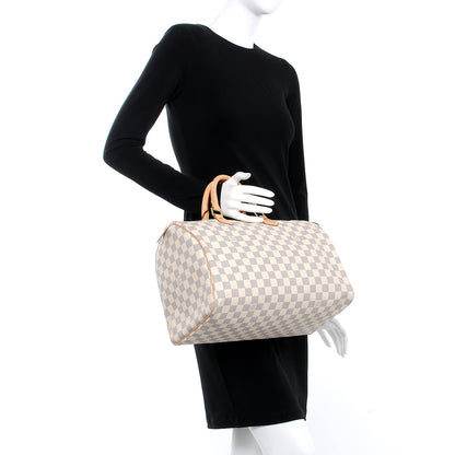 Louis Vuitton Damier Azur Speedy 35 2 of 9