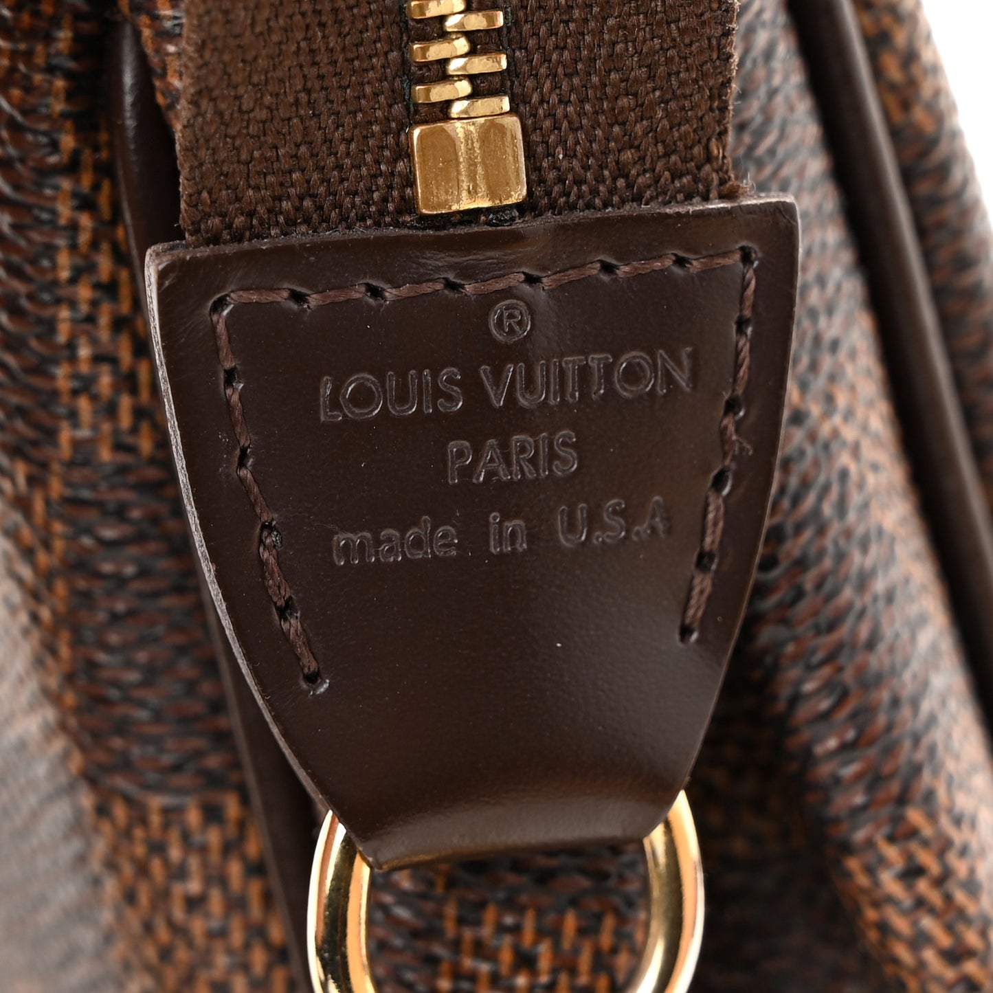 Damier Ebene Eva Clutch