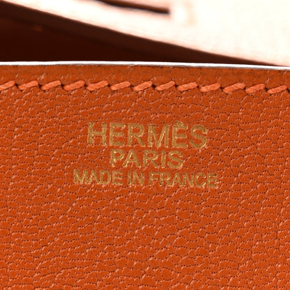 Hermes Chevre Mysore Birkin 30 Orange 6 of 12