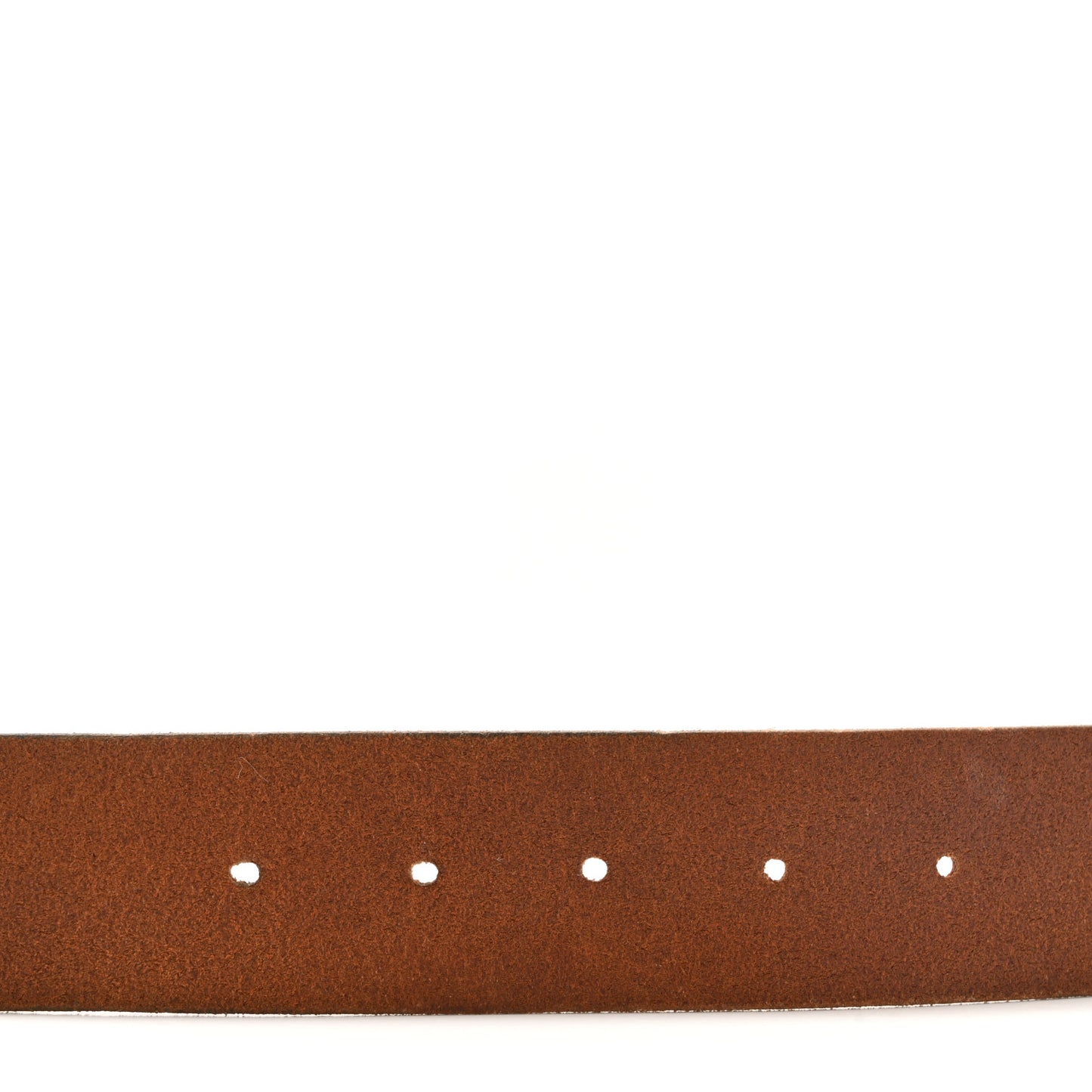 Faded Calfskin Double G Belt 100 40 Cuir