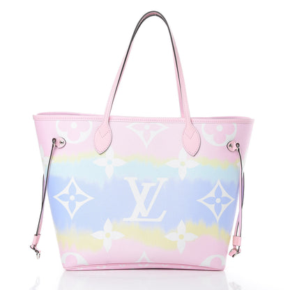 Louis Vuitton Monogram Escale Neverfull MM Pastel 3 of 11