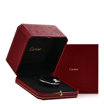 Cartier 18K White Gold Juste Un Clou Bracelet 15 5 of 5