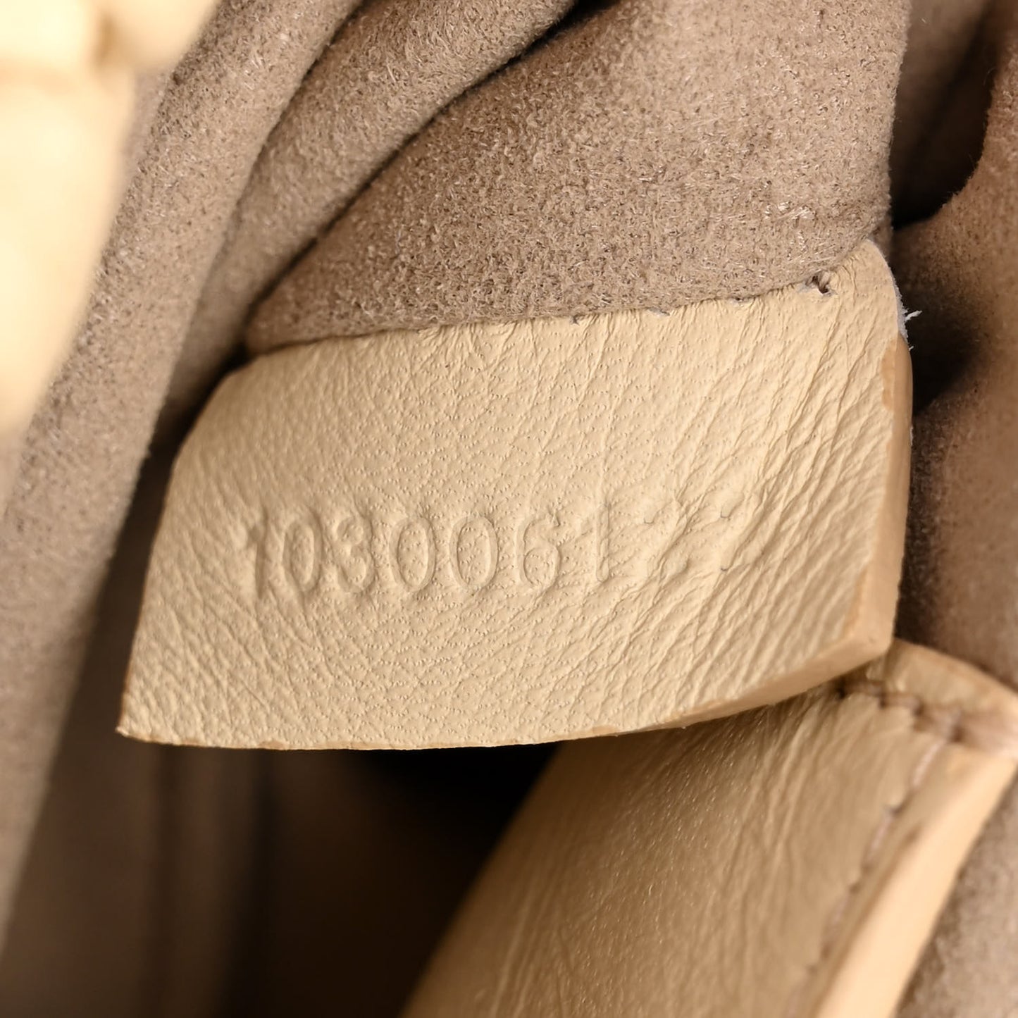 Lambskin Quilted PS Harris Small Shoulder Bag Beige