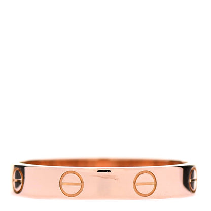 Cartier 18K Pink Gold 3.5mm LOVE Wedding Band Ring 60 9 3 of 5