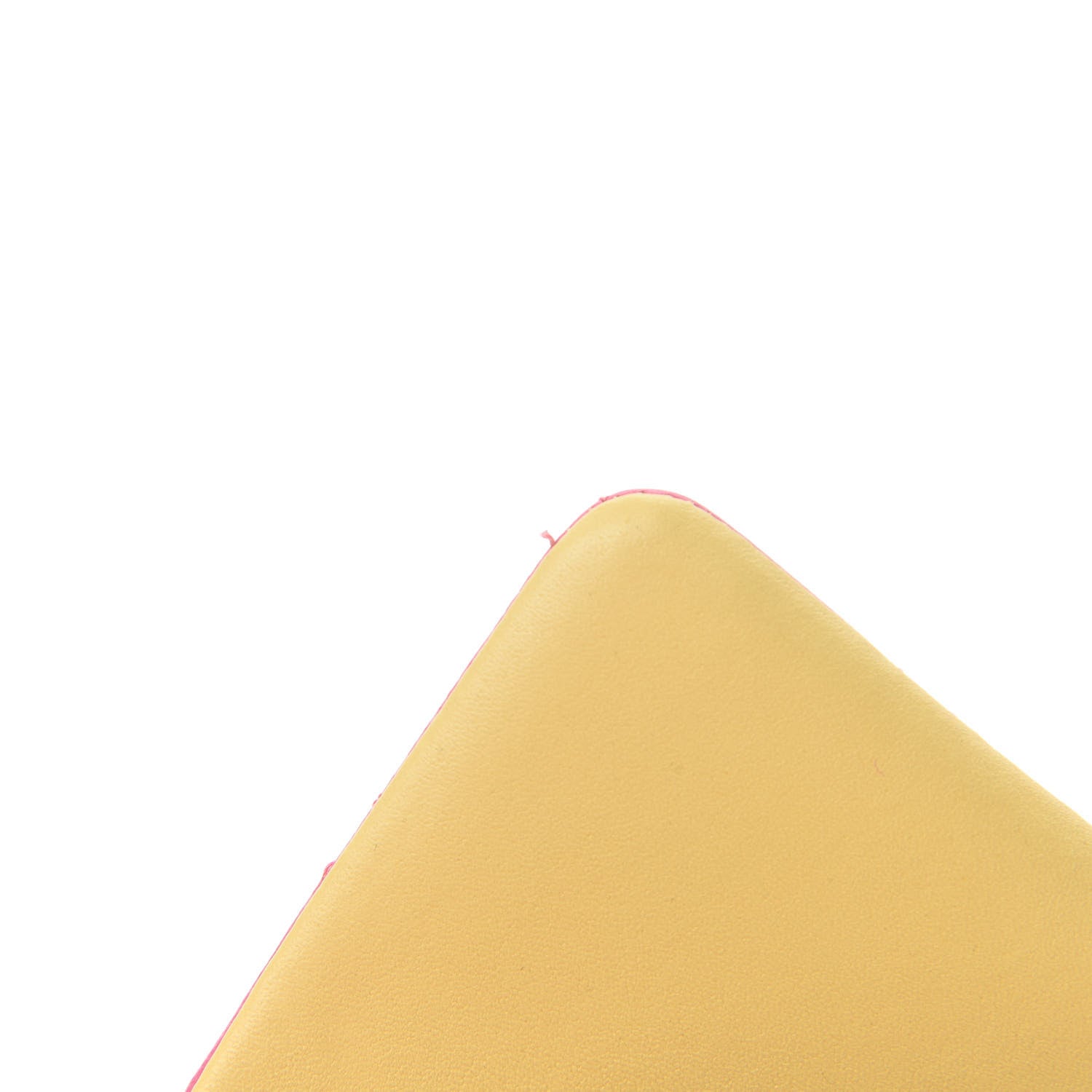 Chanel Lambskin Quilted Mini Rectangular Flap Pink Yellow 8 of 11