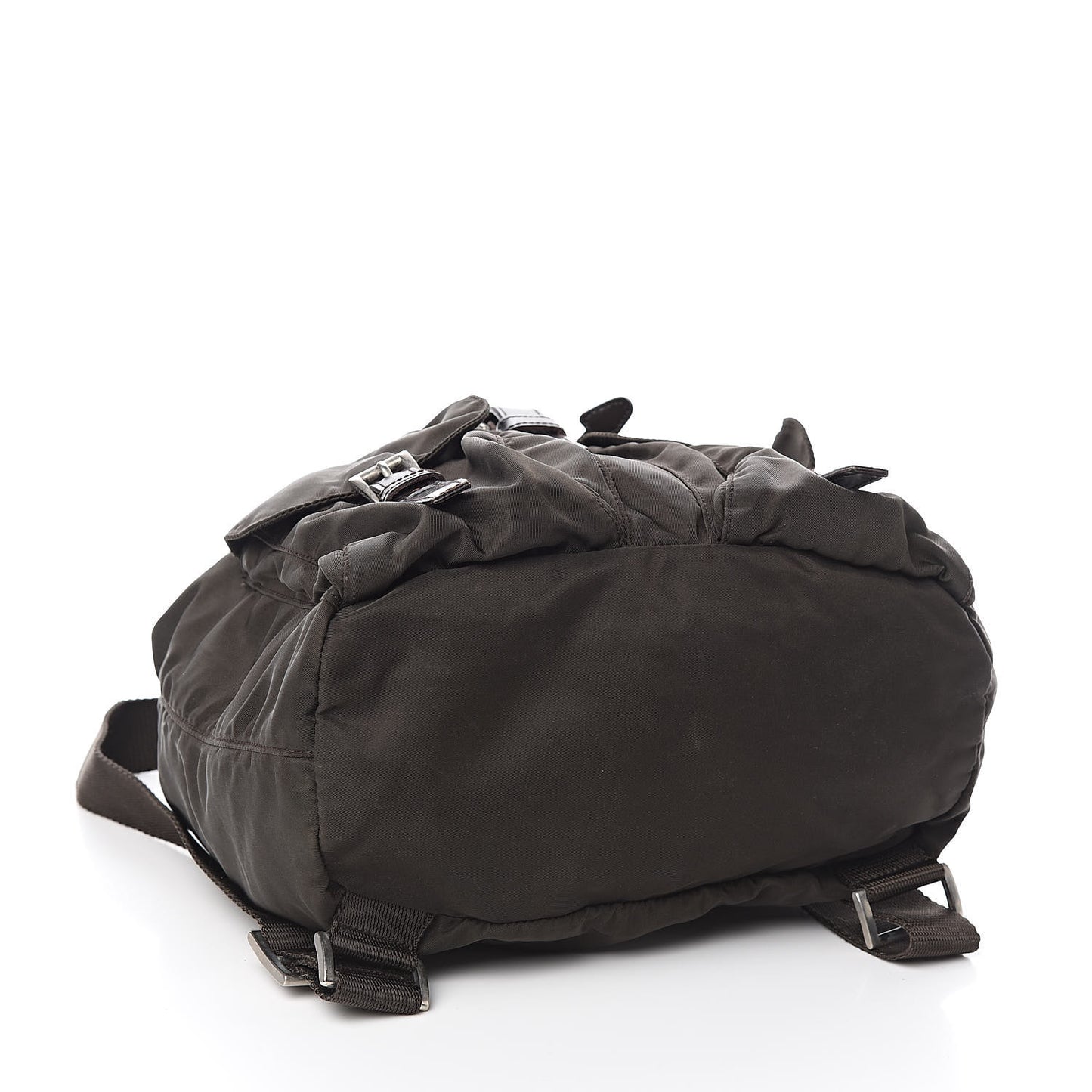 Tessuto Nylon Vela Small Backpack Brown