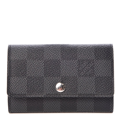 Louis Vuitton Damier Graphite Multicles 6 Key Holder 1 of 6