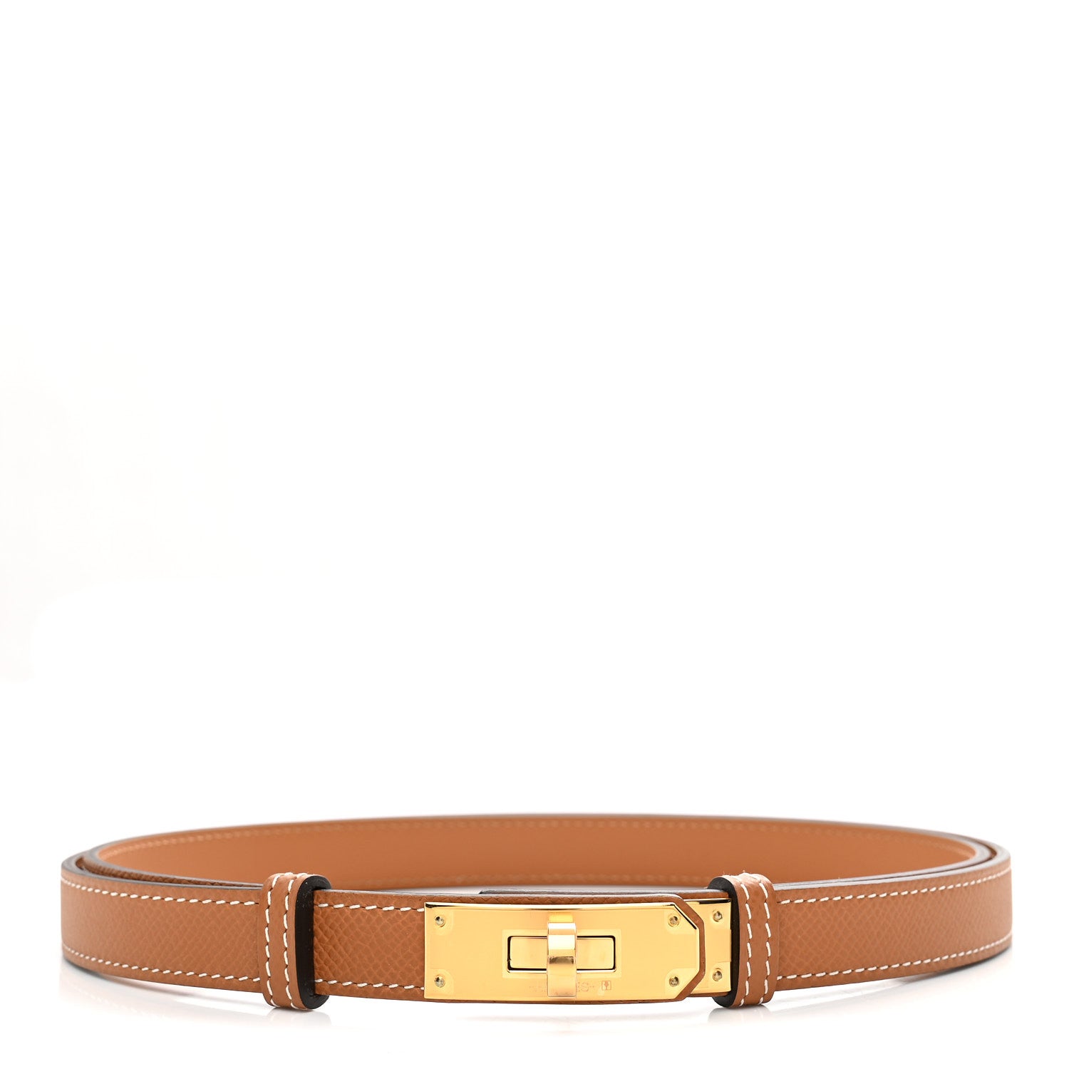 Hermes Epsom Kelly Belt Gold 1 of 4