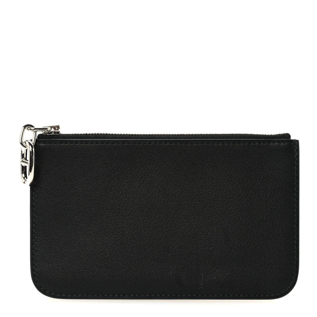 Hermes Evercolor Zipengo Chain D'Ancre Card Holder Black 1 of 8