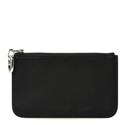 Hermes Evercolor Zipengo Chain D'Ancre Card Holder Black 1 of 8