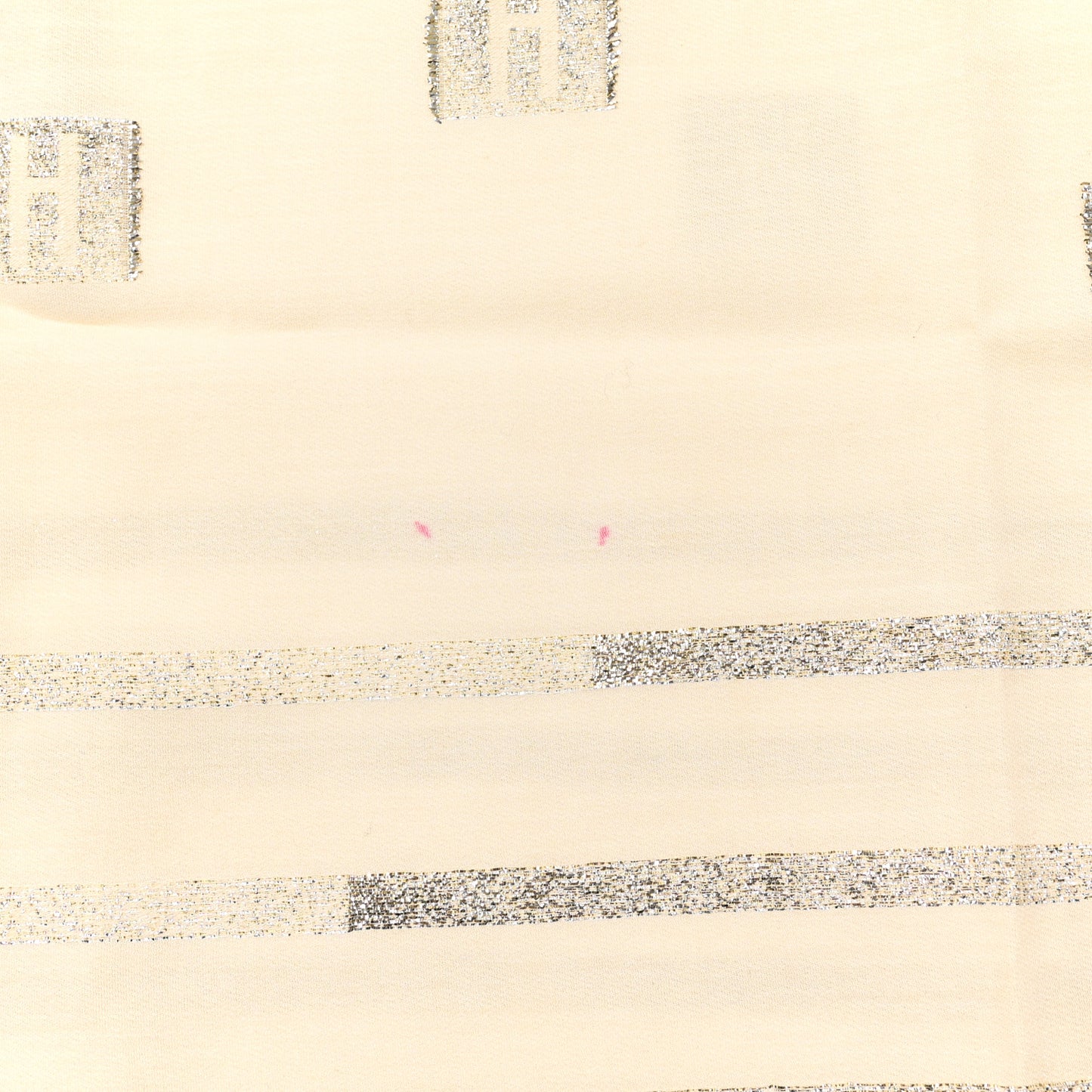 Cotton Silk Cheche H Scarf Ecru