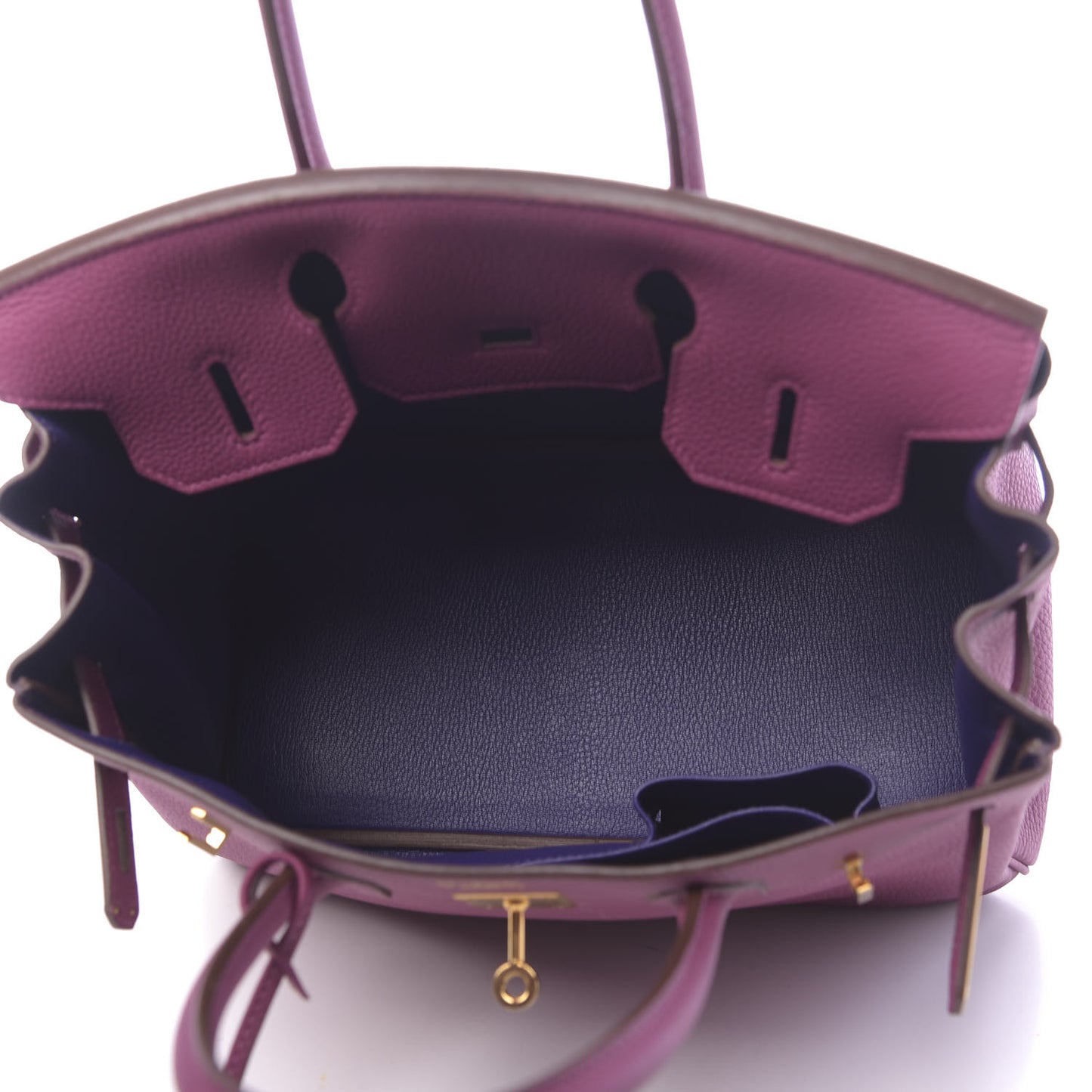 Togo Horseshoe Birkin 30 Anemone Iris