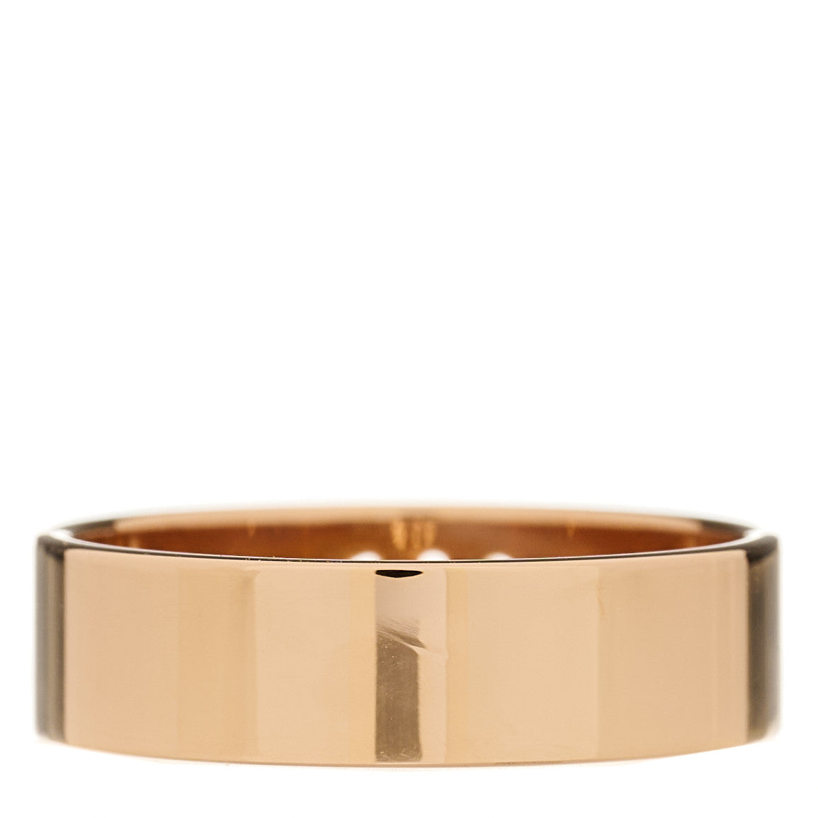 Hermes 18K Rose Gold Diamond PM H D'Ancre Ring 56 7.5 3 of 5