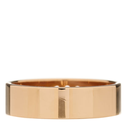 Hermes 18K Rose Gold Diamond PM H D'Ancre Ring 56 7.5 3 of 5