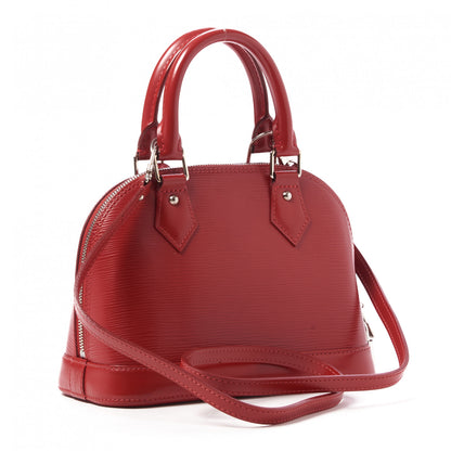 Louis Vuitton Epi Alma BB Carmine 2 of 7