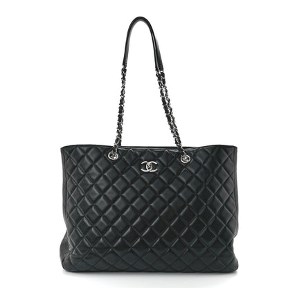 Chanel Calfskin Quilted Timeless Tote Black 1 of 12
