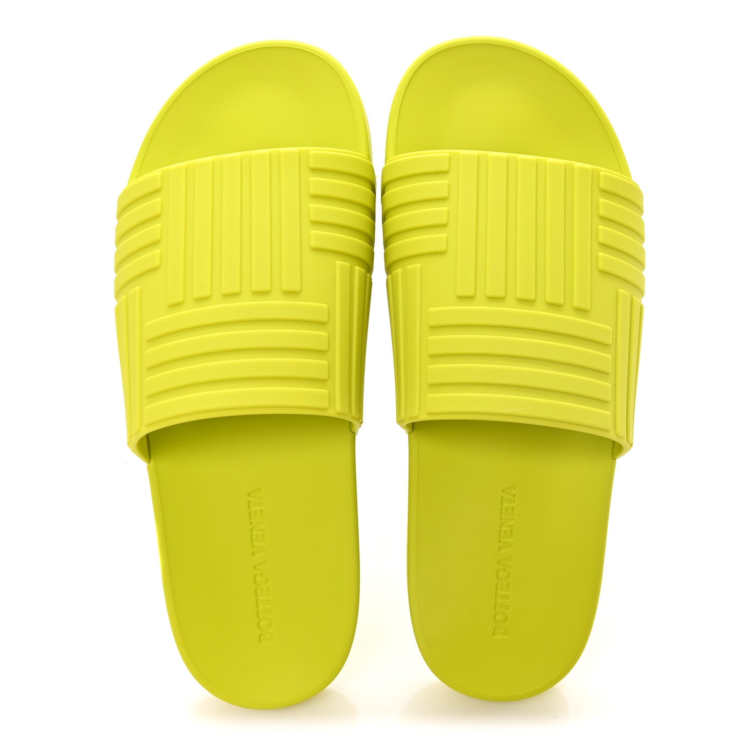 Bottega Veneta Rubber The Slider Sandals 40 Kiwi 2 of 9