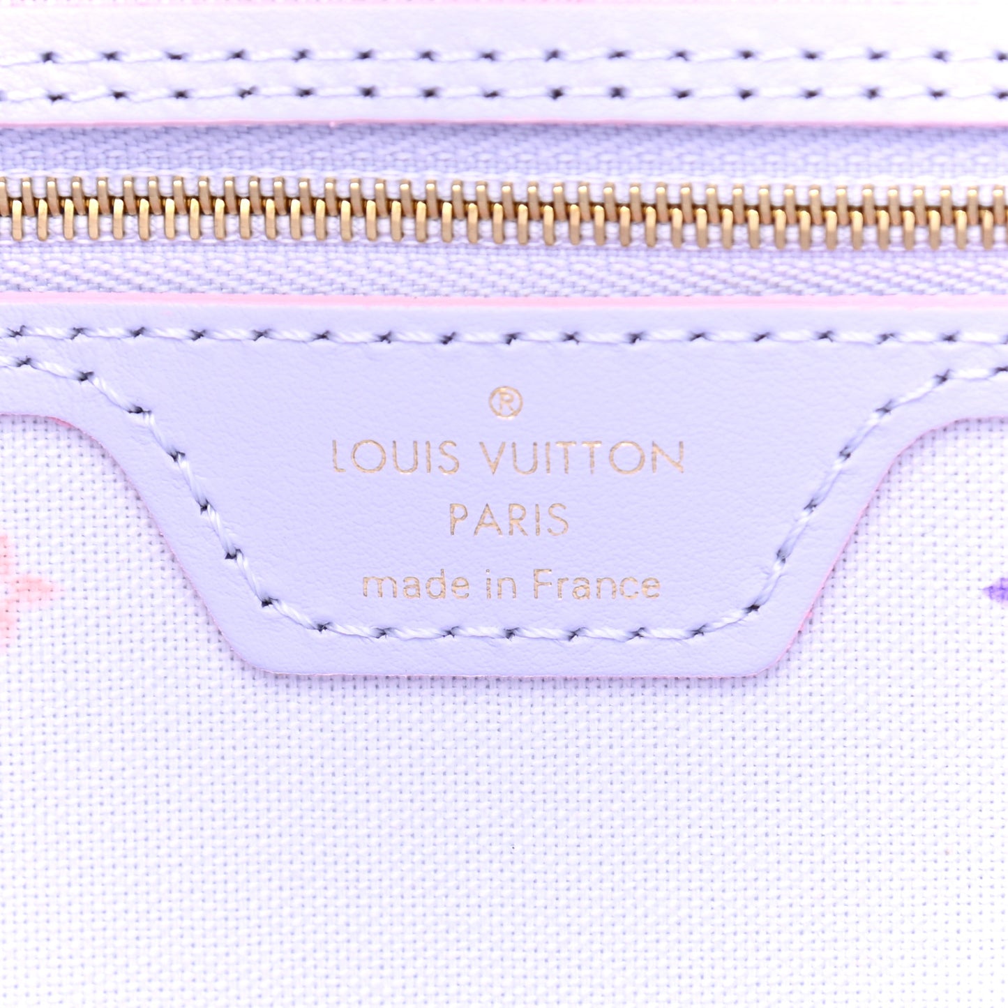 Monogram Giant Spring In The City Neverfull MM Sunrise Pastel