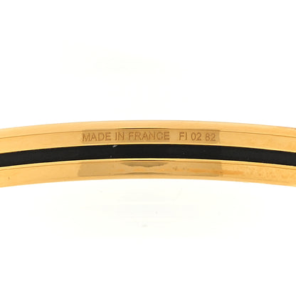 Hermes Enamel Extra Narrow Uni Bracelet 62 Aqua 4 of 4