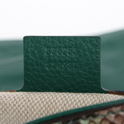 Gucci Python Medium Soho Clutch Green 7 of 7