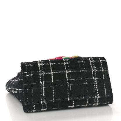 Chanel Tweed Medium Deauville Tote Black White Multicolor 5 of 10