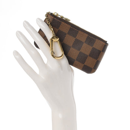 Louis Vuitton Damier Ebene Key Pouch 2 of 8