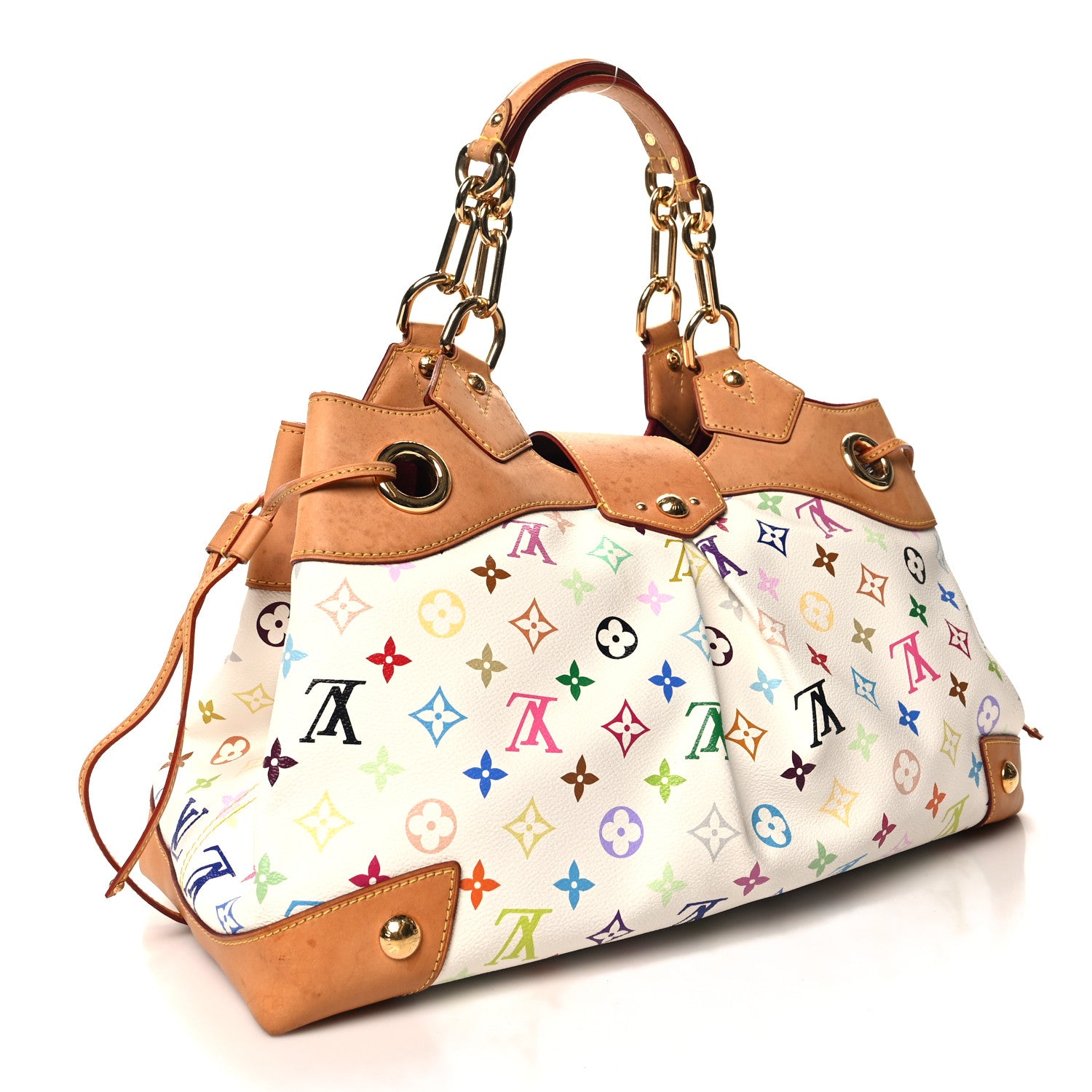 Louis Vuitton Monogram Multicolor Ursula White 3 of 14