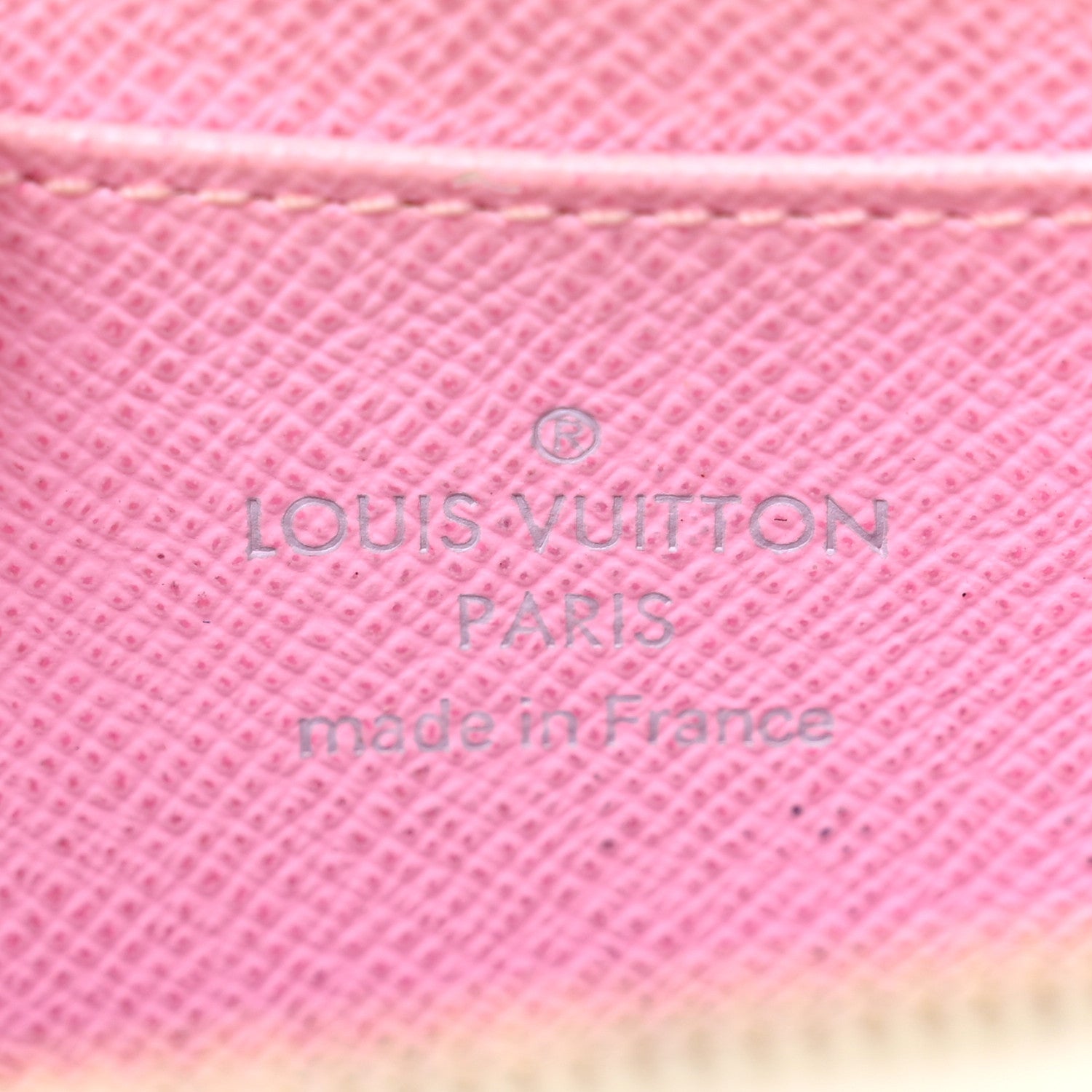 Louis Vuitton Monogram Multicolor Zippy Coin Purse Wallet White Litchi 6 of 8