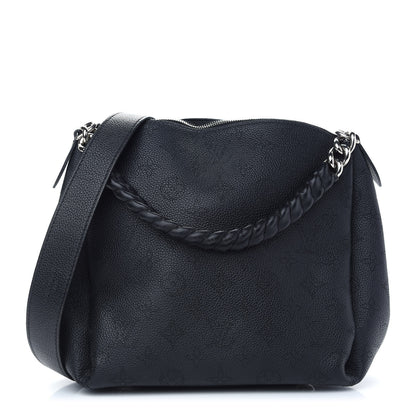 Louis Vuitton Mahina Babylone Chain BB Black 1 of 10