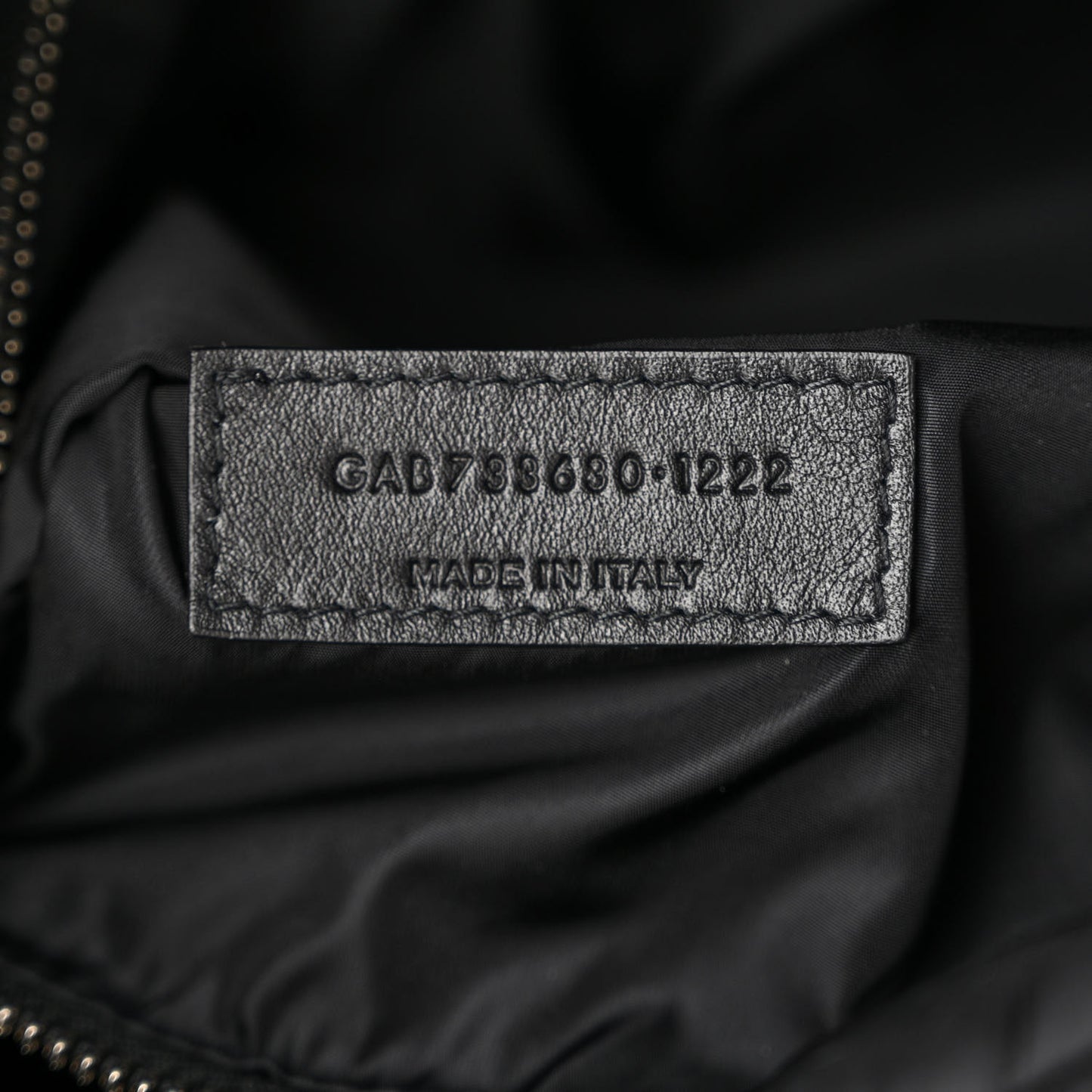 Econyl Nylon Lou Puffer Messenger Black
