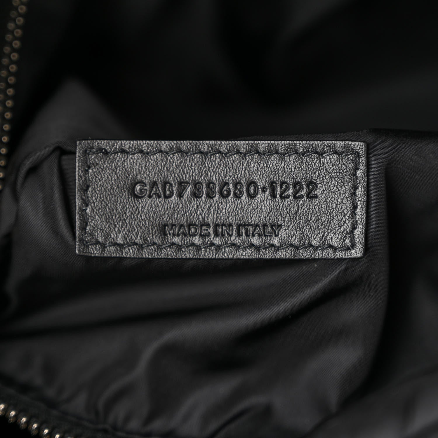 Saint Laurent Econyl Nylon Lou Puffer Messenger Black 7 of 10