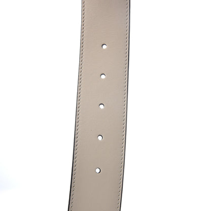 Gucci Calfskin Double G 40mm Belt 95 38 Mystic White 4 of 6