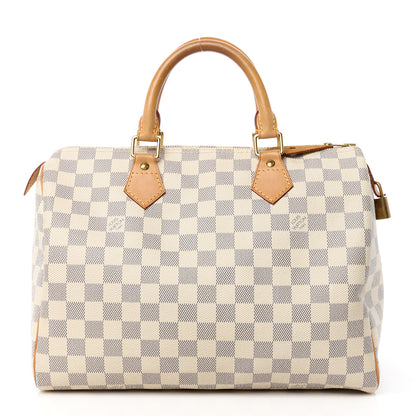 Louis Vuitton Damier Azur Speedy 30 1 of 14