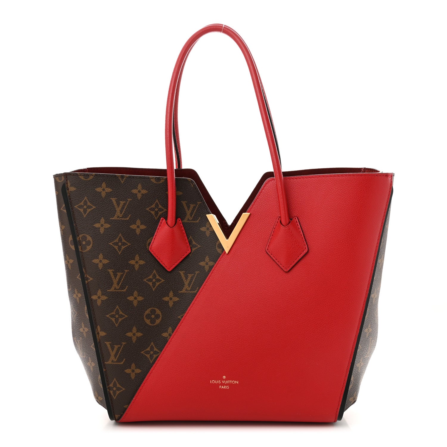 Louis Vuitton Calfskin Monogram Kimono Tote Cherry 1 of 16